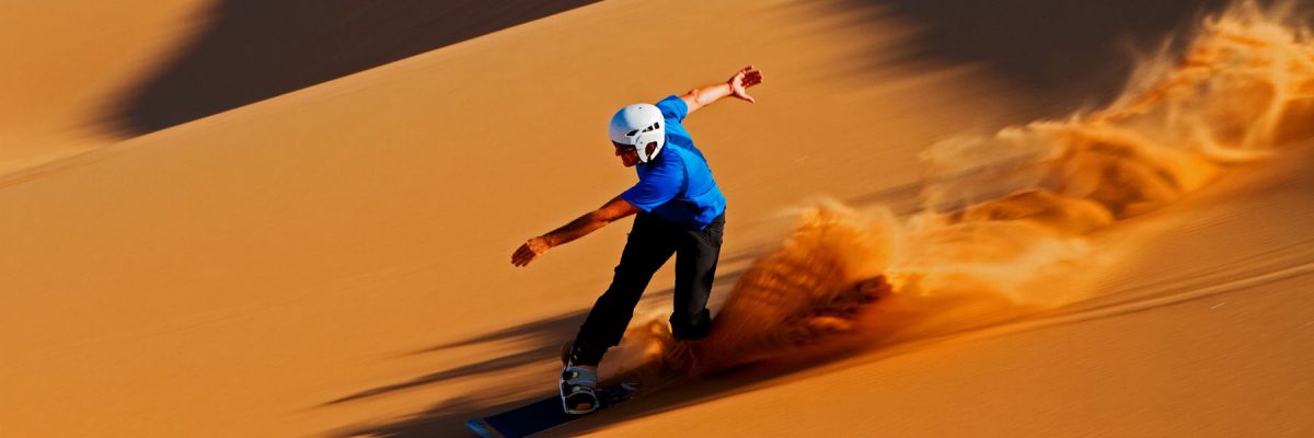 Sandboarding skakopmund